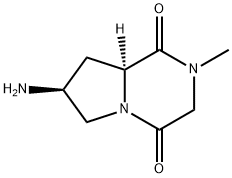 (7S,8aS)-7-amino-2-methylhexahydropyrrolo[1,2-a]pyrazine-1,4-dione(SALTDATA: FREE) 구조식 이미지