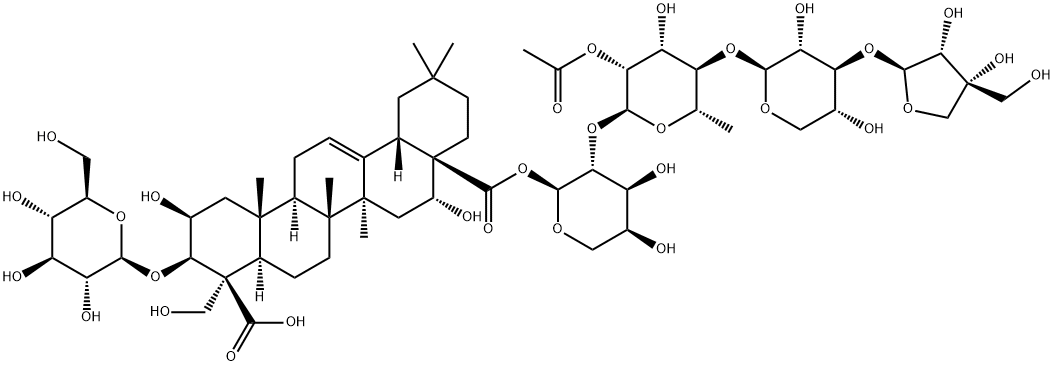 2''-O-acetyl-platyconic acid A 구조식 이미지