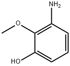 3-Amino-2-methoxyphenol 구조식 이미지