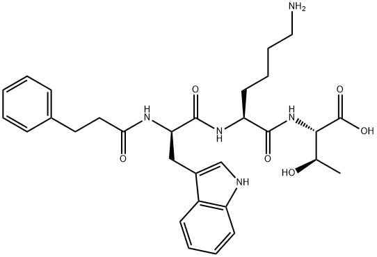 somatostatin (7-10), desamino-Trp Structure