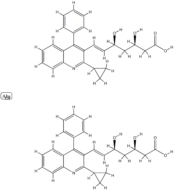 Pitavastatin Defuoro IMpurity CalciuM Salt Structure