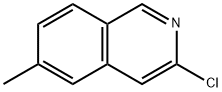 3-CHLORO-6-METHYLISOQUINOLINE Structure