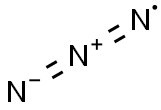 Trinitrogen(2N--N)(.) 구조식 이미지