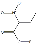 Butanoic acid, 2-nitro-, anhydride with hypofluorous acid (9CI) Structure