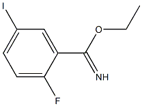 ethyl 2-fluoro-5-iodobenzimidate Structure