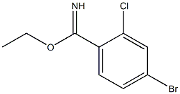 ethyl 4-bromo-2-chlorobenzimidate Structure