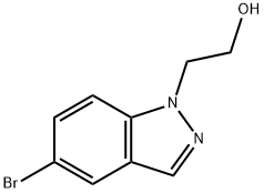 2-(5-Bromo-1H-Indazol-1-Yl)Ethanol Structure