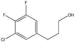 3-(3-Chloro-4,5-difluoro-phenyl)-propan-1-ol Structure