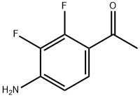 1-(4-Amino-2,3-difluoro-phenyl)-ethanone Structure