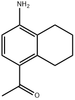 1-(4-Amino-5,6,7,8-tetrahydro-naphthalen-1-yl)-ethanone 구조식 이미지