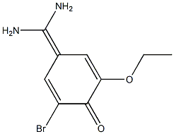 3-bromo-5-ethoxy-4-hydroxybenzamidine Structure