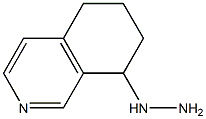 5,6,7,8-Tetrahydro-isoquinolin-8-ylhydrazine Structure