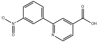 2-(3-Nitrophenyl)-isonicotinic acid Structure