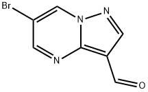 6-BROMOPYRAZOLO[1,5-A]PYRIMIDINE-3-CARBALDEHYDE(WX130421) Structure