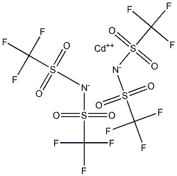 CadMiuM bis(trifluoroMethylsulfonyl)iMide 구조식 이미지