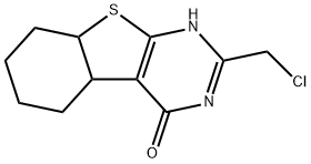5-(chloromethyl)-8-thia-4,6-diazatricyclo[7.4.0.0,]trideca-2(7),3,5-trien-3-ol 구조식 이미지