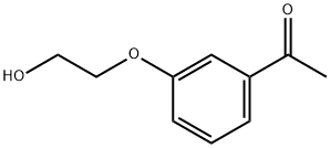 1-<3-(2-Hydroxyethoxy)phenyl>ethanon Structure