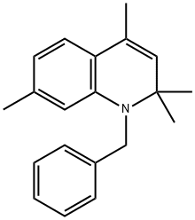 1-benzyl-2,2,4,7-tetramethyl-1,2-dihydroquinoline Structure