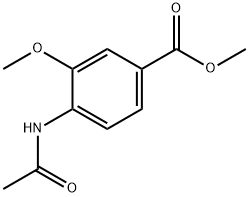 methyl 4-acetamido-3-methoxybenzoate 구조식 이미지