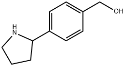(4-Pyrrolidin-2-ylphenyl)Methan-1-ol Structure