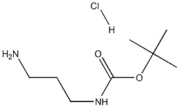 N-BOC-1,3-DIAMINOPROPANE HYDROCHLORIDE Structure