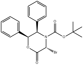 LN-Boc-3-메틸모르폴린 구조식 이미지