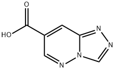 1,2,4-Triazole[4,3-b]pyridazine-7-carboxylic acid 구조식 이미지