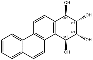 (1α,2β,3β,4α)-1,2,3,4-Tetrahydro-1,2,3,4-chrysenetetrol Structure