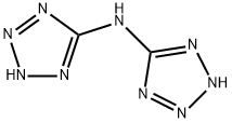 N,N-Bis[1(2)H-tetrazol-5-yl]amine Structure