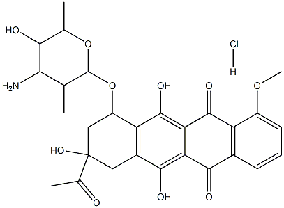 2'-C-methyldaunomycin Structure