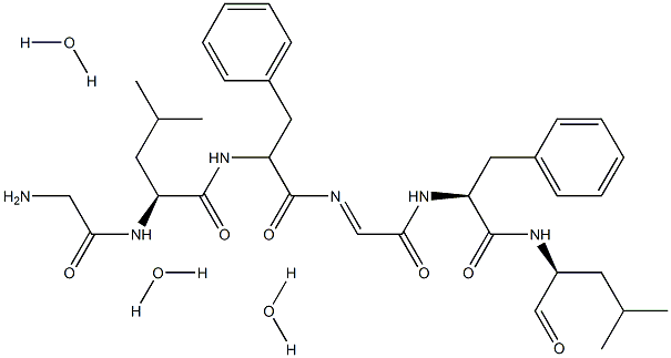 cyclo(phenylalanyl-leucyl-glycyl-leucyl-phenylalanyl-glycyl) Structure
