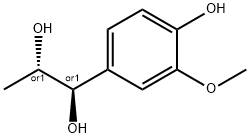 erythro-1-(4-Hydroxy-
3-Methoxyphenyl)propane-1,2-diol Structure