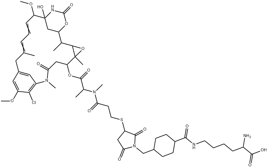 Lys-SMCC-DM1 Structure