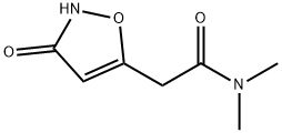 5-Isoxazoleacetamide,2,3-dihydro-N,N-dimethyl-3-oxo-(9CI) Structure
