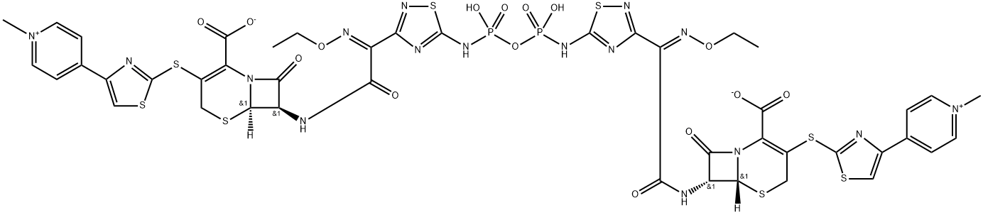 Ceftaroline Fosamil Impurity 5 Structure