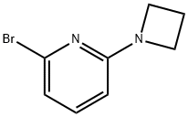 2-(azetidin-1-yl)-6-broMopyridine Structure