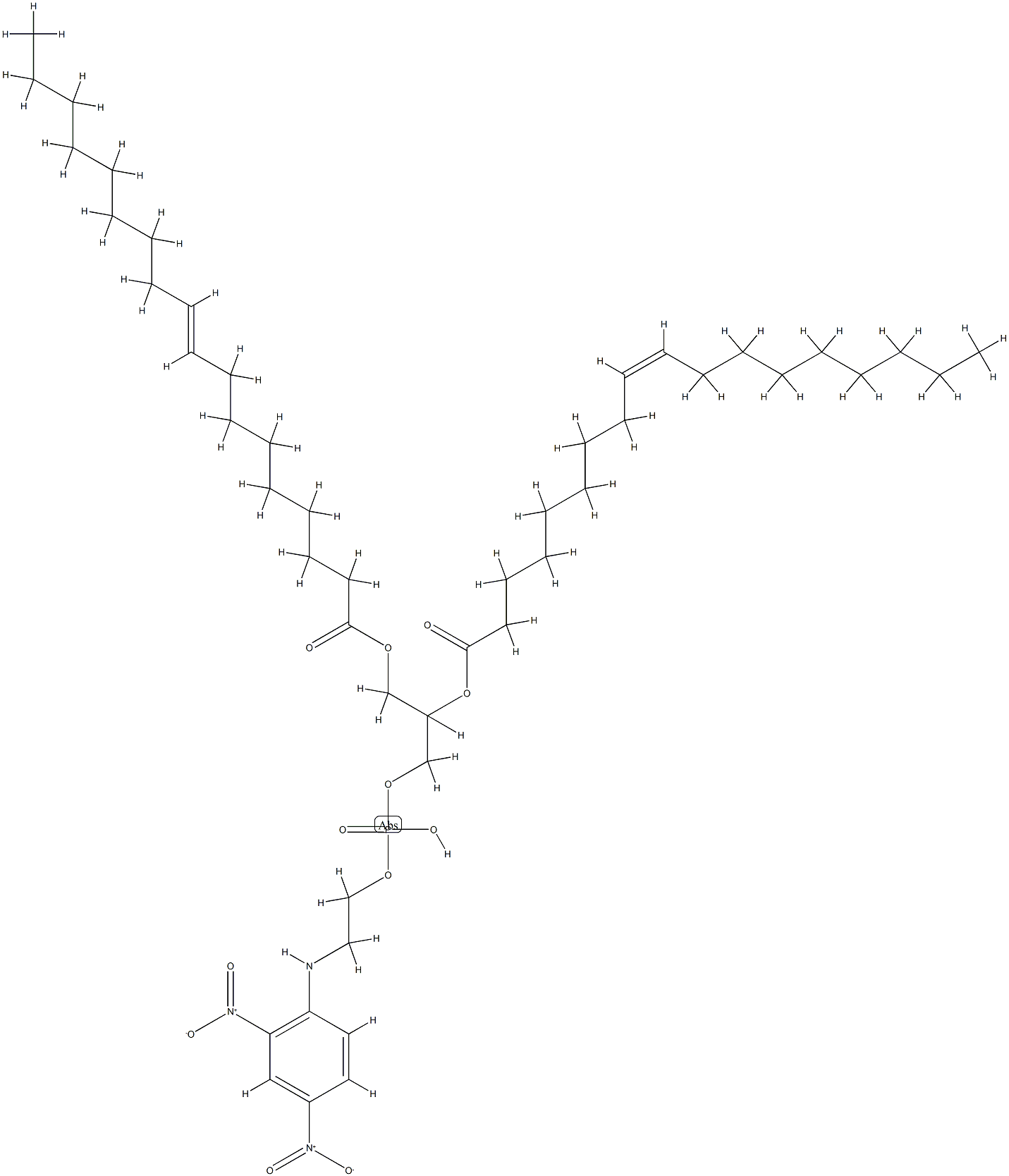 2,4-dinitrophenyl-dioleoylphosphatidylethanolamine Structure