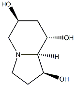 7-데옥시카스타노스페르민 구조식 이미지
