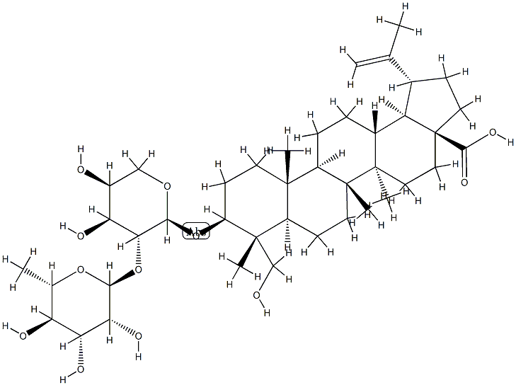 Anemoside A3 Pulchinenoside A3 구조식 이미지