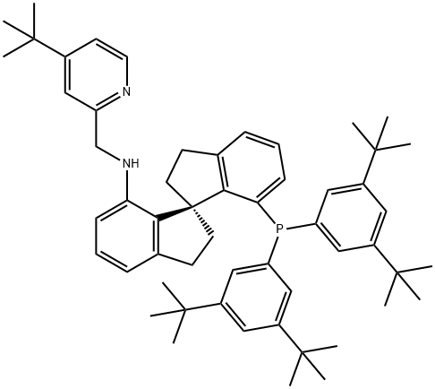 (R)-SpiroPAP-tBu 구조식 이미지