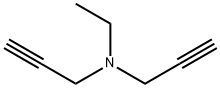 2-Propyn-1-amine,N-ethyl-N-2-propynyl-(9CI) Structure