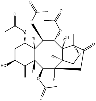 Decinnamoyltaxagifine Structure