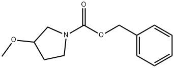 1-N-Cbz-3-Methoxy-pyrrolidine Structure