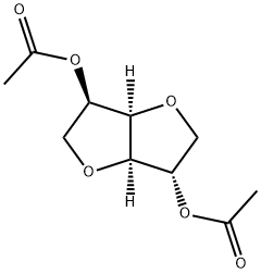 1,4:3,6-dianhydro-D-glucitol diacetate  Structure