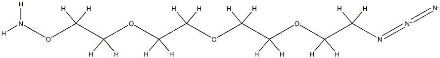 Aminoxy-PEG3-azide 구조식 이미지