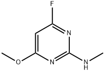 2-Pyrimidinamine,4-fluoro-6-methoxy-N-methyl-(9CI) Structure