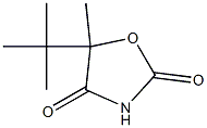 2,4-Oxazolidinedione,5-(1,1-dimethylethyl)-5-methyl-(9CI) Structure