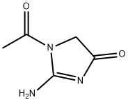 4H-Imidazol-4-one,1-acetyl-2-amino-1,5-dihydro-(9CI) 구조식 이미지