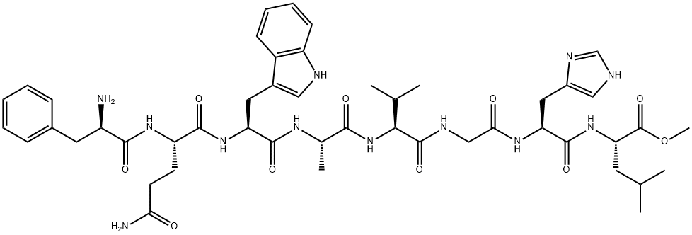 bombesin (6-13), Phe(6) methyl ester- Structure