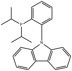 9-[2-(Di-i-propylphosphino)phenyl]- 9H-carbazole Structure